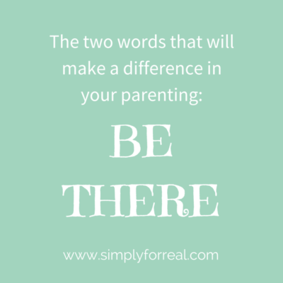 One Simple Thing Every Parent Can Do to Make a Difference