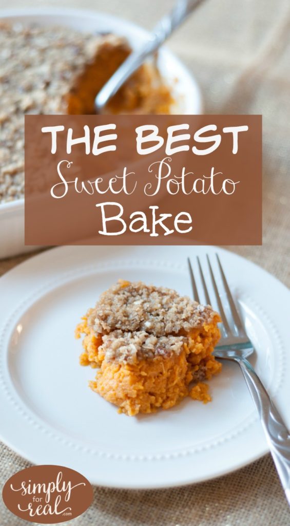 The Best Sweet Potato Bake
