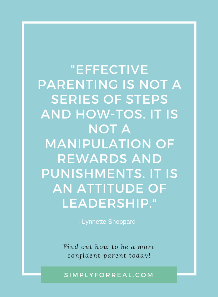 Effective parenting - Lynnette Sheppard